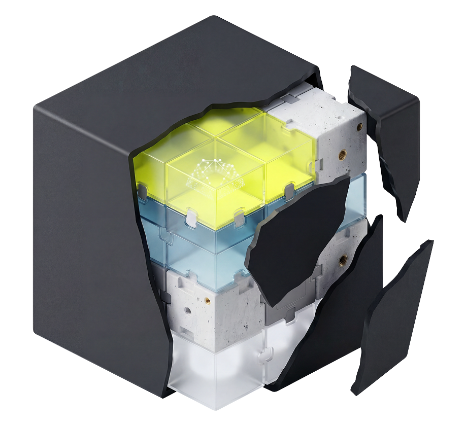 Glass boxes visualization